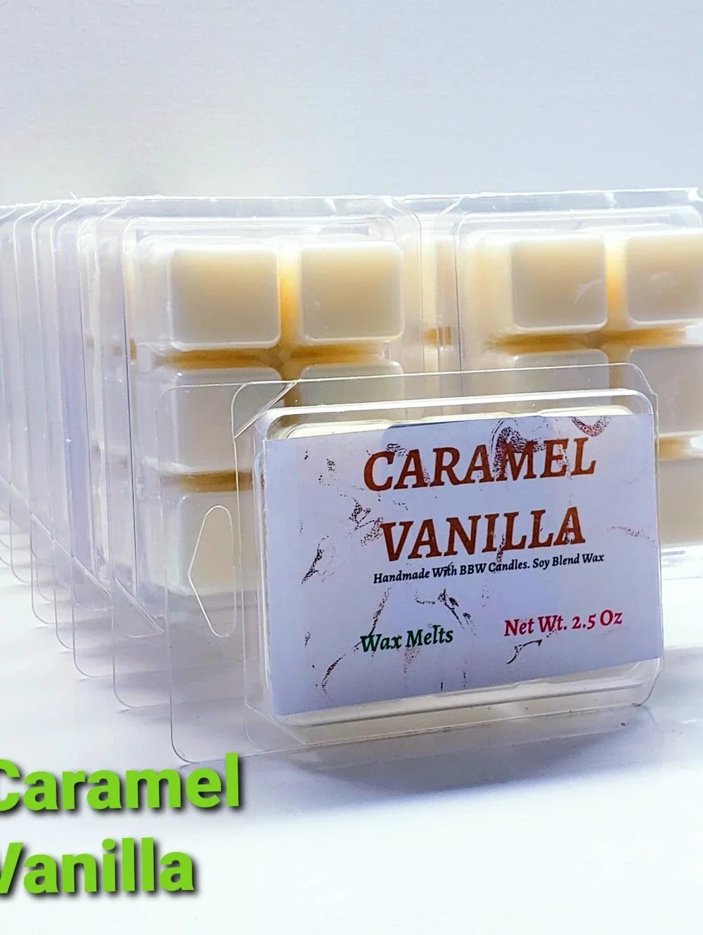 CARAMEL VANILLA  -Bath & Body Works Candle Wax Melts- $8 per pack